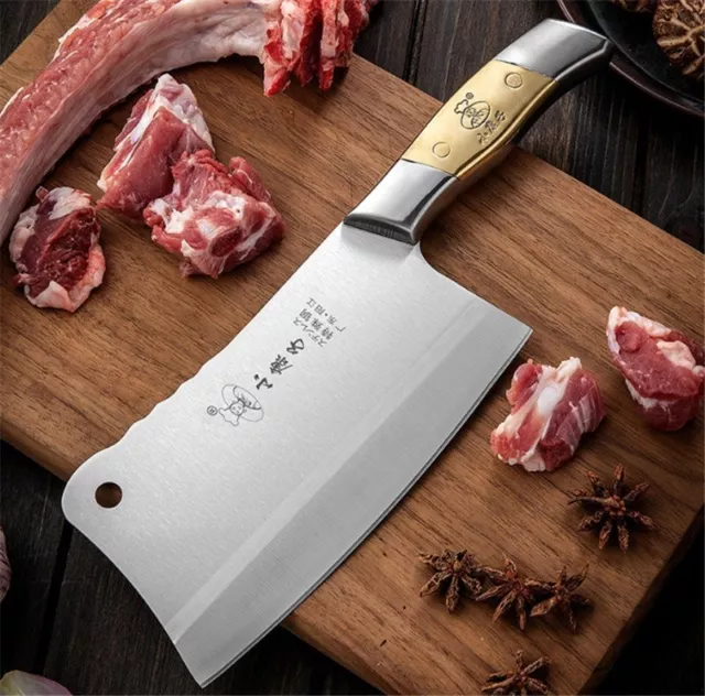 SPECIAL STEEL Master Chef Meat/Bone Cleaver Chopper Butcher Knife