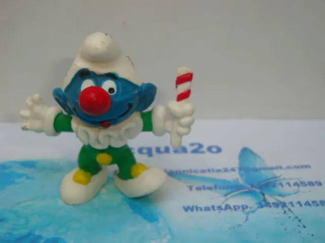 Puffi Puffo Clown 20090 Smurfs Jester Pitufo - Variante 2B - Pejo © Bully