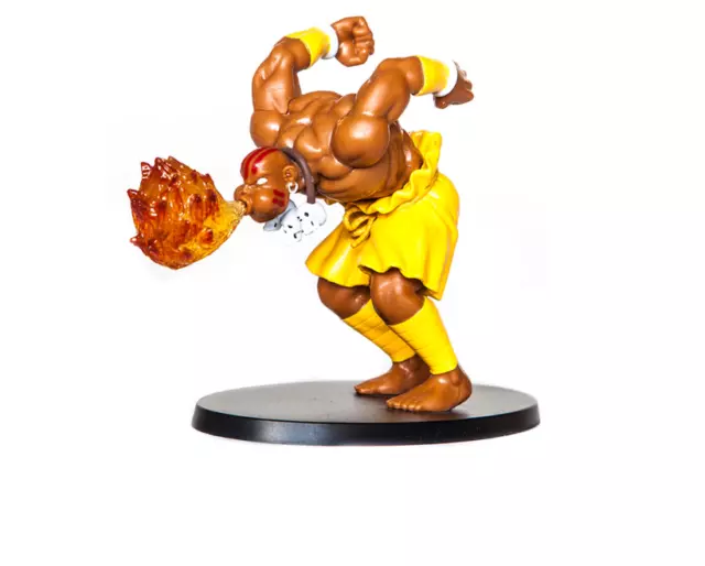 Street Fighter Magazine # 9  DHALSIM figure scale 1:18