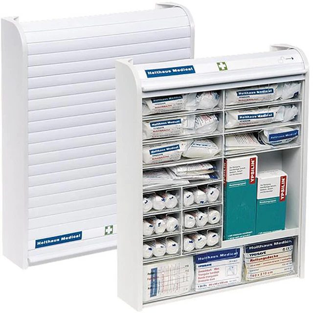 HolthausMedical Holthaus Medical Verbandschrank Rollmed m.Rollo gef. DIN 13157