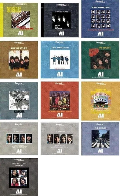 THE BEATLES AI Audio Companion 13 Titles 32 CD Set Superb Premium