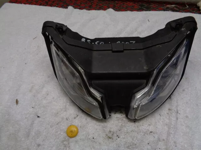 2007 Aprilia Rs50 Rs 50 Scooter Moped Headlight Front Light Unit Assy