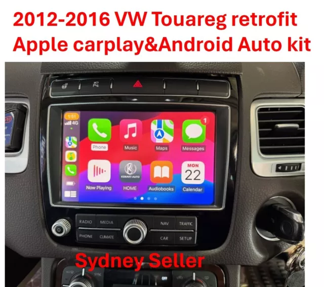 2012-2016 VW Touareg retrofit apple carplay&Android Auto Kit