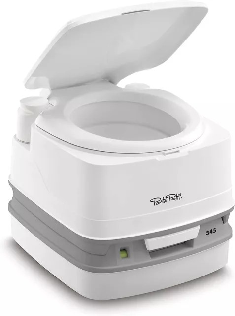 Thetford Porta Potti 345 tragbare Campingtoilette + Bio-Chem-Powerpack