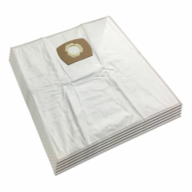 Sacchetti Carta Per Aspirapolvere Canister Sacchetti Per Aspirapolvere A Cilindro Bush – Confezione Da 5 Sacchetti In Carta, Compatibili Con Modelli Bush – Efficienza Energetica A Ecovacs Deebot 605 - Foto 5