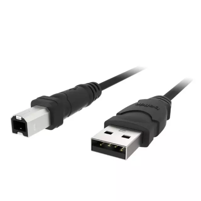 Belkin Pro Series USB A to USB B Hi-Speed USB 2.0 Device Printer Cable 1.8m