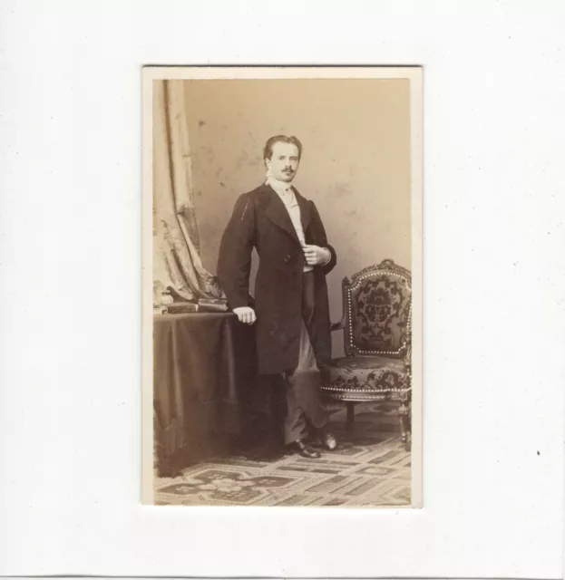 Ludwig Angerer CDV Foto kuk Graf Bossi-Fedrigotti - Wien 1860er