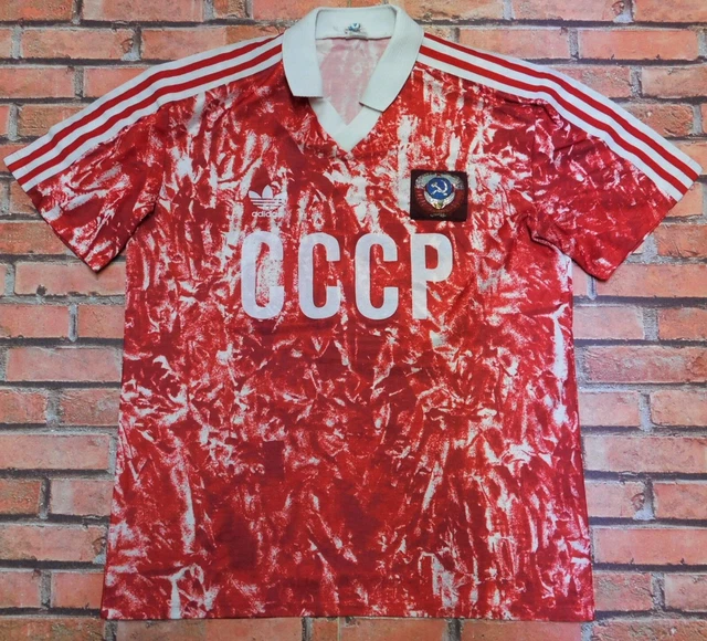 RUSSIA CCCP ADIDAS MAGLIA SHIRT CALCIO NOLEL STREETWEAR VINTAGE 019 tg. 5 6 EUR 150 00 PicClick IT