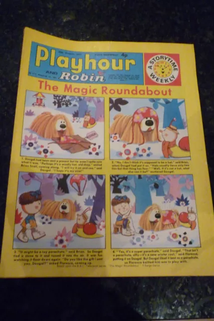 PLAYHOUR & ROBIN - (1971) - Date 30/10/1971 - Inc "The Magic Roundabout"