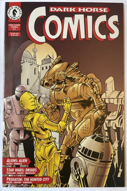 Dark Horse Comics #17 • Star Wars Droids Preview! Aliens & Predator
