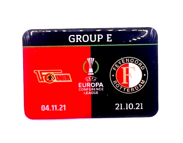 1. FC Union Berlin Anstecker Fussball Pin Europa Conference League #337