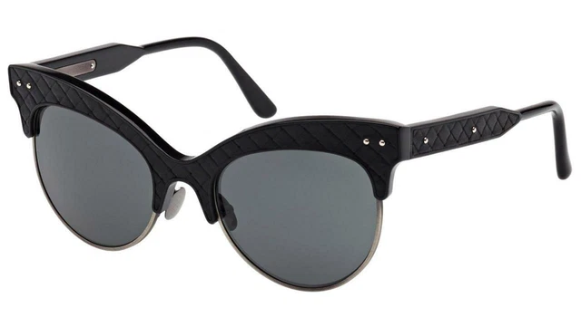 BOTTEGA VENETA BV0014S 001 Black Sunglasses Sonnenbrille  display picture 1