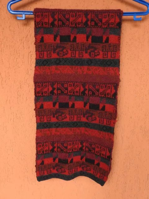 BABY ALPACA WOOL Scarf Estirpe Inca Made in Peru 160 cm 63