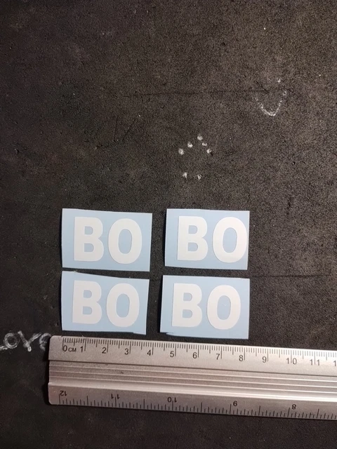 Kit 2 Adesivi Pipistrello Batman Vinile Permanente Auto Moto Tuning - Foto 5