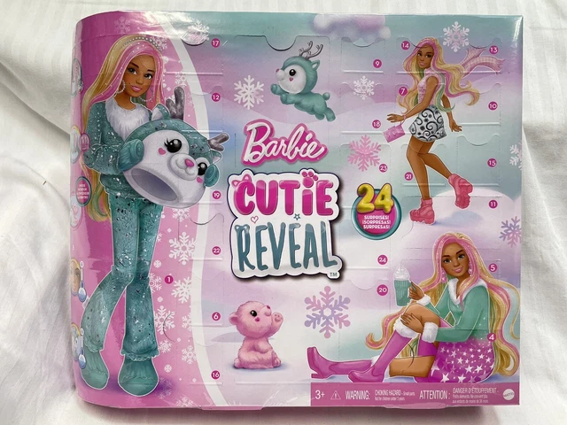 BARBIE CUTIE REVEAL Advent Calendar & Doll with 25 Surprises Brand New 2023  $64.11 - PicClick AU