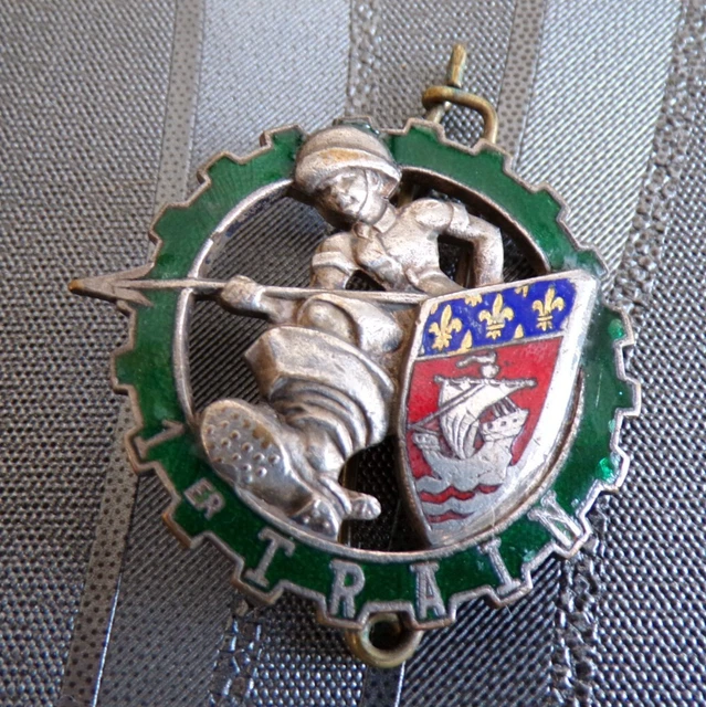 Insigne émail 525° régiment du train / drago paris - Insignes