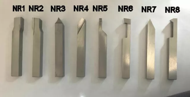 Turning Parting Threading Tools Hss 8Mm 10Mm 12Mm 55 60 Degree Rdgtools