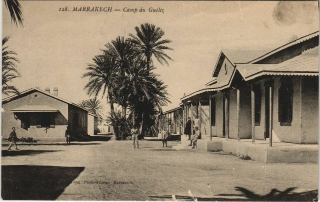 CPA AK MARRAKECH Camp du Guéliz (10584)