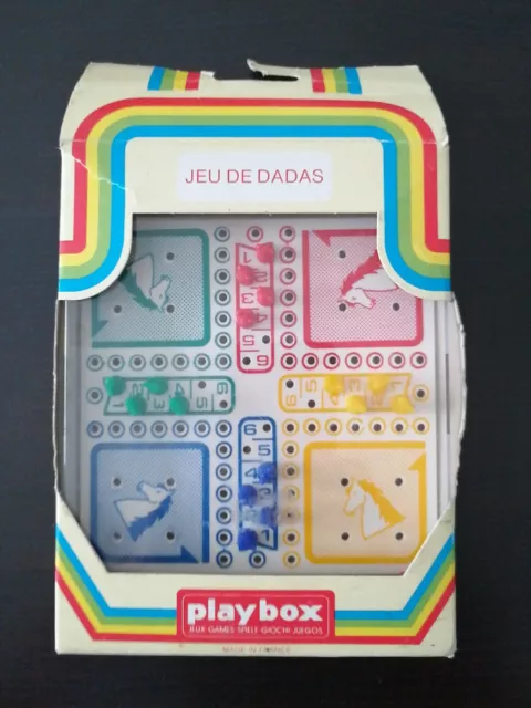 Vintage Jeu Voyage Petits Chevaux Jeu De Dadas Playbox