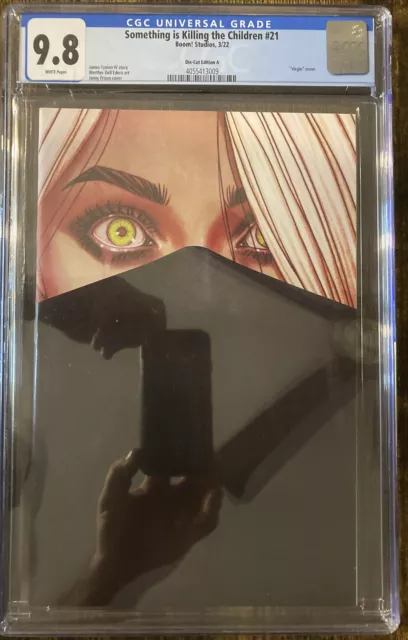 Something Is Killing The Children 21 CGC 9.8 Jenny Frison Die-Cut Cover A Virgin