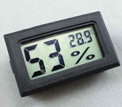 Mini digital LCD para interiores higrómetro termómetro termómetro de temperatura y humedad nuevo