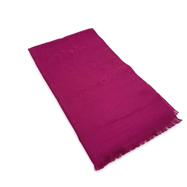 GUCCI Foulard in Lana Col. Rosso n.a.