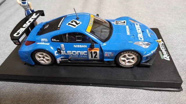 Bre samurai Carrosserie slot car 1/32 Bleu Ciel / Orange pour policar