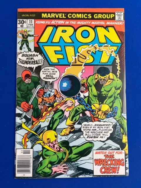 IRON FIST #11  John Byrne Chris Claremont MARVEL COMICS 1976