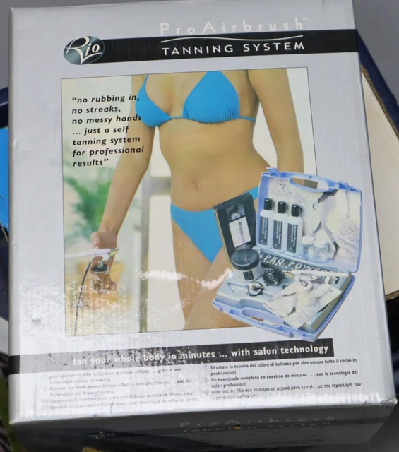 Rio Pro-Airbrush Sistema autoabbronzante in custodia in scatola