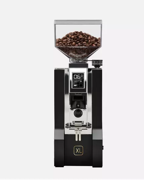 Eureka Oro New Mignon XL * Espressomühle * Diamond 65 MM * Tamperset * schwarz