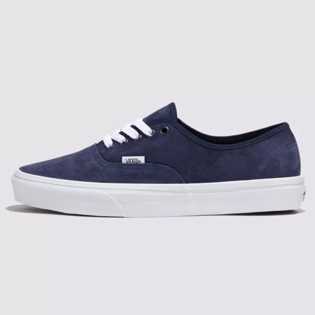 New Vans Authentic Pig Suede Navy Sneakers Low-Top Shoes 2024