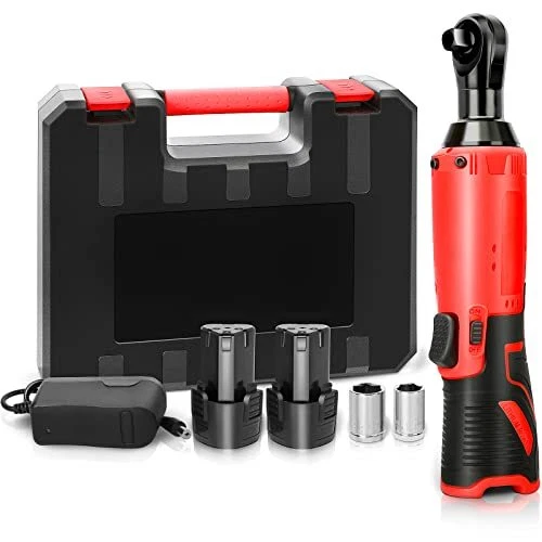 "Juego de llaves eléctricas de trinquete inalámbricas GYZJ 3/8" 45 N.M 400 RPM potencia 1...