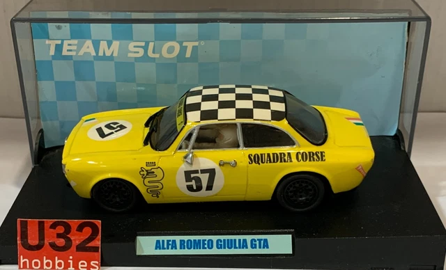 Alfa Romeo Giulia GTV 1976 スロットカー ALFA ROMEO GIULIA GTV RALLY MONTECARLO 1976 BEGUIN-FAUCHILLE