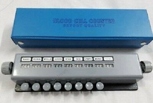 Blood Cell Counter 8 key Lab Equipment, Devices International Shipping