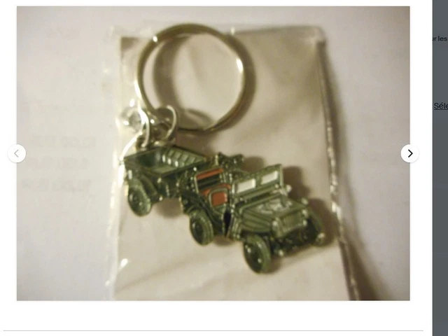 Porte-clés Militaire Vintage Hummer 4x4 Armée De Terre
