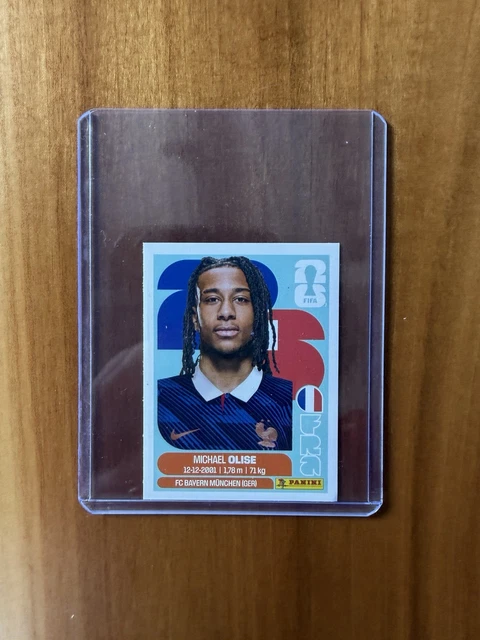  PANINI FIFA WORLD Cup 2026 Michael Olise FRA 14 France Sticker $2.12 Illustration 
