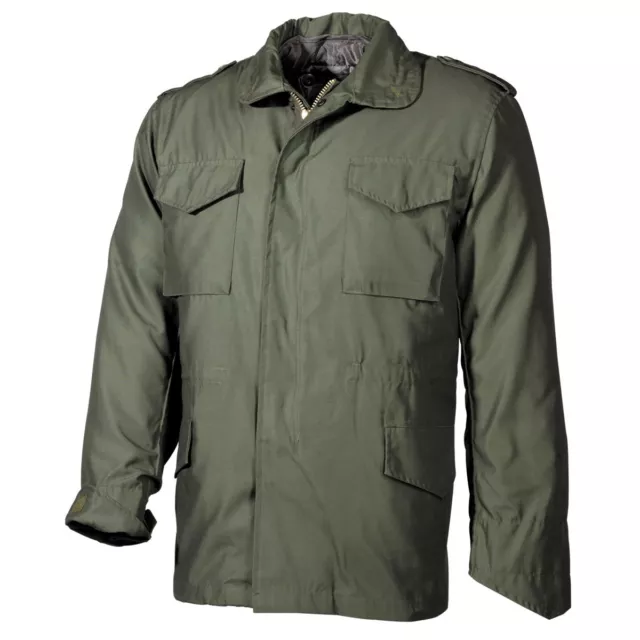 MFH Chaqueta Chaquetón Parka Hombre Militar de Invierno US Chaqueta de Campo M65 3