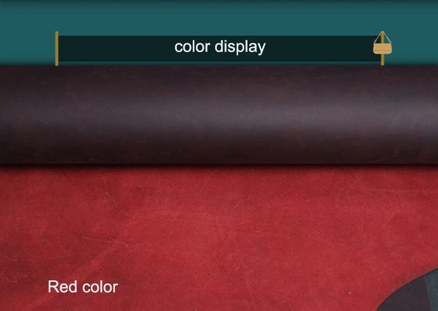 Cowhide Oil tanned Crazy horse leather craft Diy material retro Pull up style