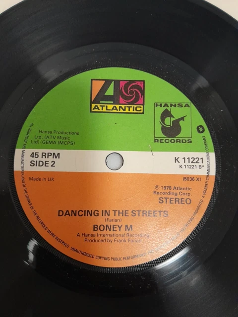 BONEY M - Mary’s boy child/Oh my lord/Dancing in the streets on