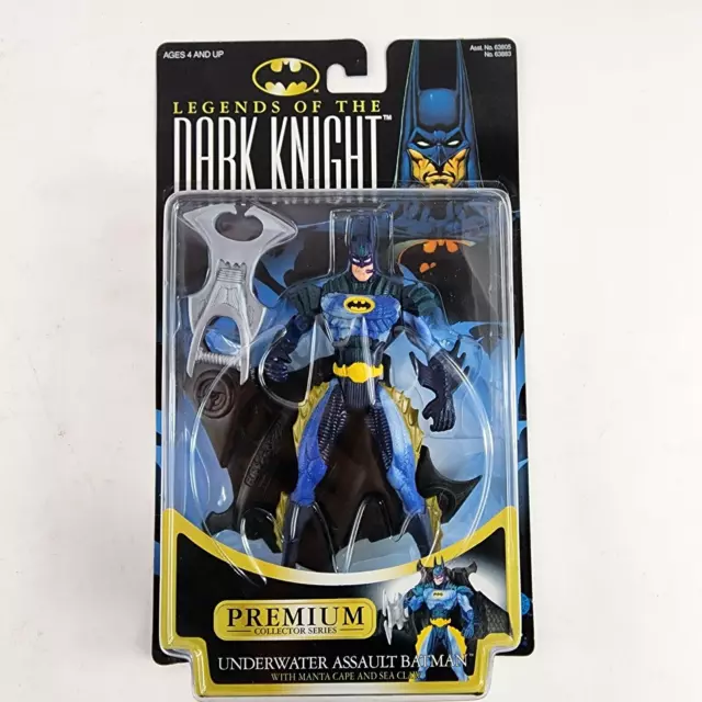Legends of the Dark Knight Underwater Assault Batman Figure 1997 Kenner MOC NEW