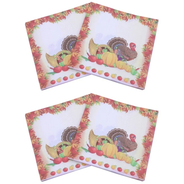Otoño servilletas papel desechables servilletas para fiesta