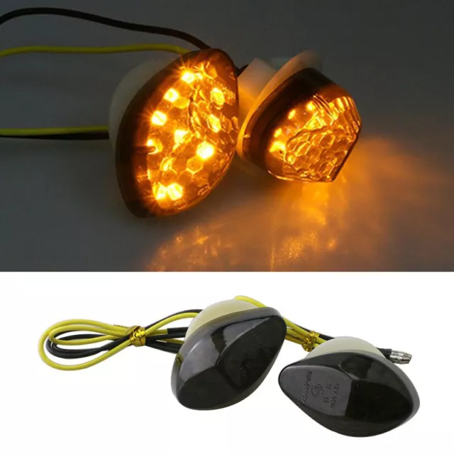 2stk LED Verkleidungs Blinker vorne für Honda CBR 600RR 2003-2012 1000 RR F4 F4i