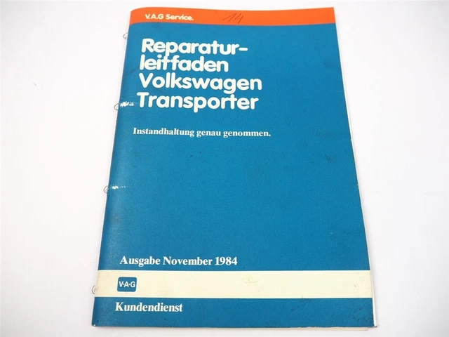 REPAIR GUIDE VW T3 van inspection maintenance timing belt 1979 - 1993 £
