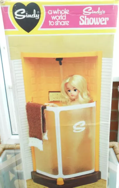 Original 1978 "Sindy Doll Shower "In Original Box