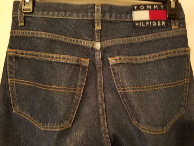 Tommy Hilfiger Vintage Men's Blue Jeans, 31 X 32