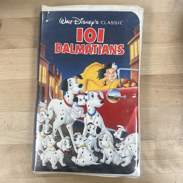 WALT DISNEYS 101 Dalmatians (VHS, 1992) 021392A PHARMOR ED X5 0067480
