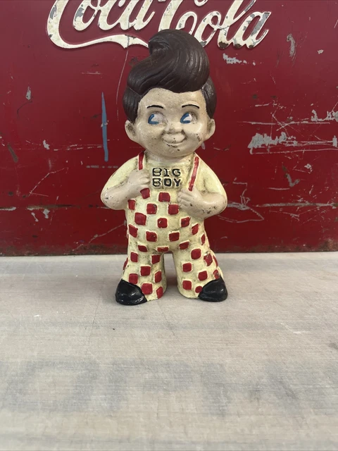 JollyBoy Cast Iron Money Bank アンティーク　貯金箱 Cast Iron Penny Bank Jolly Boy Cast Iron Money Bank - On The