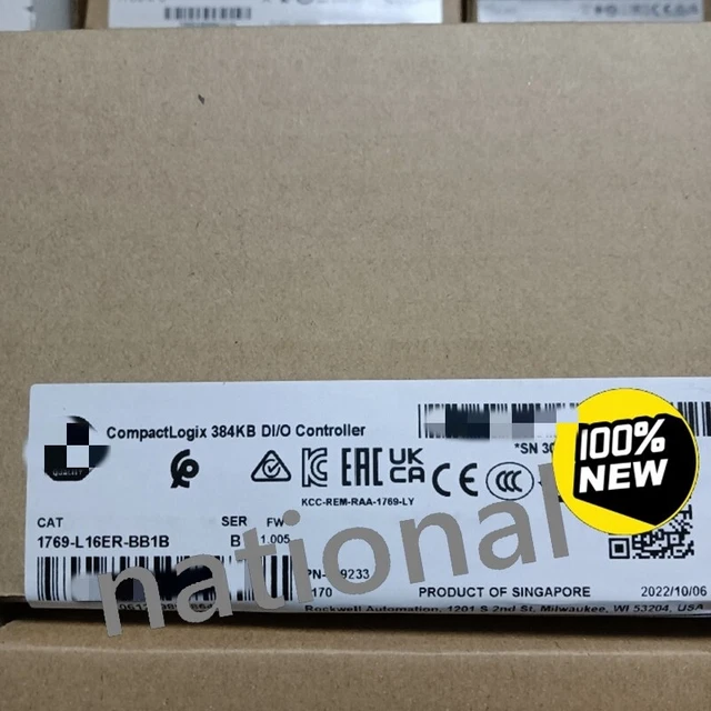 1769-L16ER-BB1B Brand New 1769-L16ER-BB1B DHL Express shipping