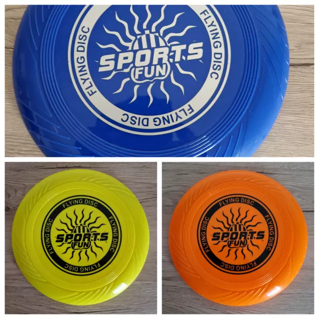 Sports Fun Frisbee Gelb Blau Orange