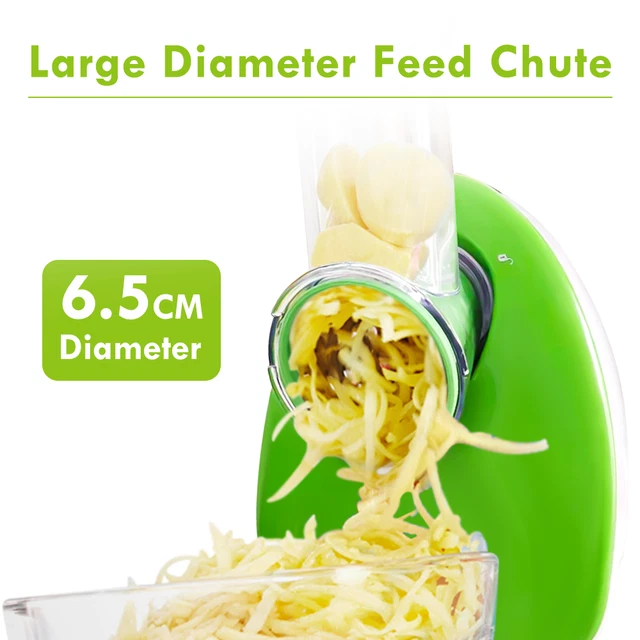 ELECTRIC SALAD MAKER Food Slicer Fruit Vegetable Cutter Cheese Grater